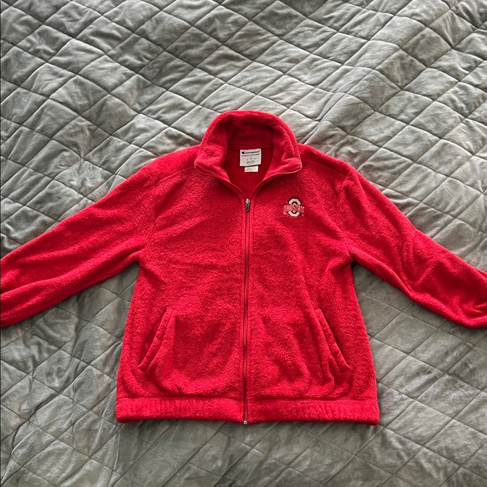 Champion Red Athletic Fleece